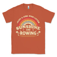 Copper Rowing  . Just A Girl Who Loves Sunshine And Rowing Classic Tee - DesignPulse