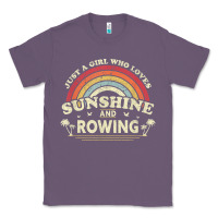 Lavender Rowing  . Just A Girl Who Loves Sunshine And Rowing Classic Tee - DesignPulse