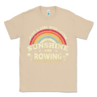Mushroom Rowing  . Just A Girl Who Loves Sunshine And Rowing Classic Tee - DesignPulse