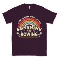 Plum Rowing  . Just A Girl Who Loves Sunshine And Rowing Classic Tee - DesignPulse