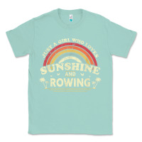 Seafoam Rowing  . Just A Girl Who Loves Sunshine And Rowing Classic Tee - DesignPulse