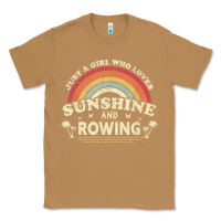 Toasted Coconut Rowing  . Just A Girl Who Loves Sunshine And Rowing Classic Tee - DesignPulse