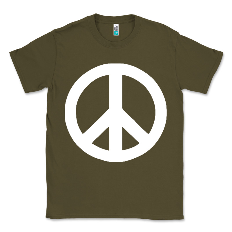 Peace Sign Classic Tee by DesignPulse | Teevron