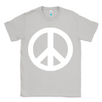 Moon Dust Peace Sign Classic Tee - DesignPulse