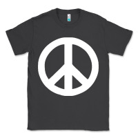Smoke Peace Sign Classic Tee - DesignPulse