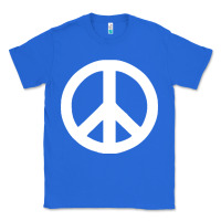 True Royal Peace Sign Classic Tee - DesignPulse