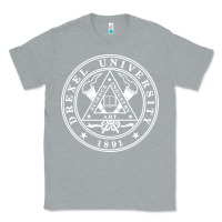 Heather Grey drexel university Classic Tee - DesignPulse