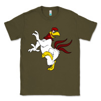 Army Green foghorn leghorn looney Classic Tee - DesignPulse