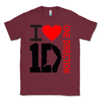 Burgundy one direction Classic Tee - DesignPulse
