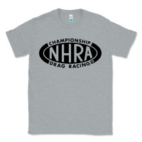 Heather Grey nhra oval Classic Tee - DesignPulse