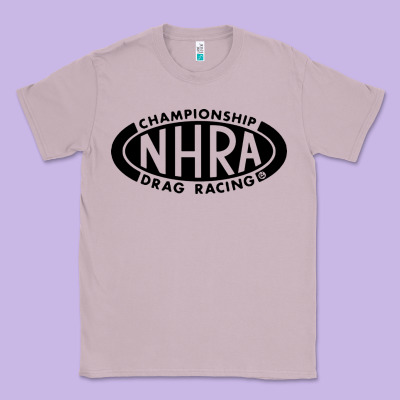 Nhra Oval Classic Tee Designed By Designpulse