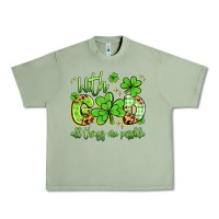 Oil Green with god all things are possible Urban Heavy Tee - Artiststas