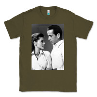 Army Green humphrey bogart Classic Tee - DesignPulse