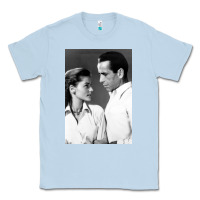 Dusty Blue humphrey bogart Classic Tee - DesignPulse
