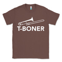 Chestnut funny trombone funny t boner funny t boner tboner Classic Tee - DesignPulse