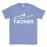 Colony Blue funny trombone funny t boner funny t boner tboner Classic Tee - DesignPulse