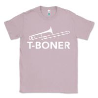 Lilac funny trombone funny t boner funny t boner tboner Classic Tee - DesignPulse