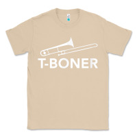 Mushroom funny trombone funny t boner funny t boner tboner Classic Tee - DesignPulse