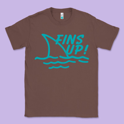 Fins Up Jimmy Classic Tee Designed By Designpulse