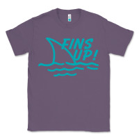 Lavender fins up jimmy Classic Tee - DesignPulse