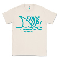 Natural fins up jimmy Classic Tee - DesignPulse