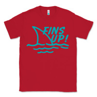 Red fins up jimmy Classic Tee - DesignPulse
