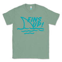 Sage fins up jimmy Classic Tee - DesignPulse