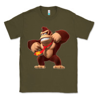 Army Green Donkey Kong 3D Poster Classic Tee - DesignPulse
