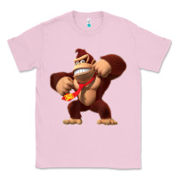 Bubblegum Pink Donkey Kong 3D Poster Classic Tee - DesignPulse