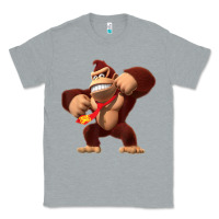 Heather Grey Donkey Kong 3D Poster Classic Tee - DesignPulse