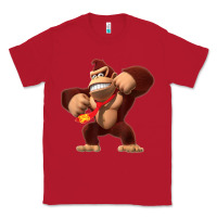 Red Donkey Kong 3D Poster Classic Tee - DesignPulse