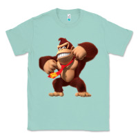 Seafoam Donkey Kong 3D Poster Classic Tee - DesignPulse
