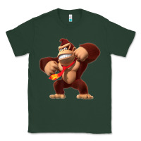 Sports Green Donkey Kong 3D Poster Classic Tee - DesignPulse