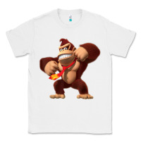 White Donkey Kong 3D Poster Classic Tee - DesignPulse