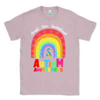 Lilac autism awareness month t  shirt autism awareness rainbow accept unders Classic Tee - DesignPulse