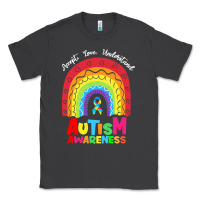 Smoke autism awareness month t  shirt autism awareness rainbow accept unders Classic Tee - DesignPulse
