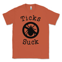 Copper ticks suck shirt lyme disease gift green awareness ribbon Classic Tee - DesignPulse