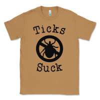 Toasted Coconut ticks suck shirt lyme disease gift green awareness ribbon Classic Tee - DesignPulse