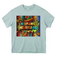 Arona hispanic heritage month tumbler Heavy Core Tee - BundleAndBundleShop