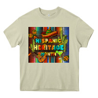 Mossy hispanic heritage month tumbler Heavy Core Tee - BundleAndBundleShop