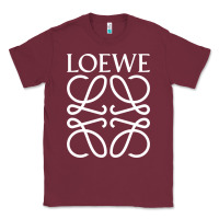 Burgundy loewe Classic Tee - DesignPulse