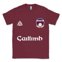 Burgundy galway gaillimh irish gaelic football and hurling premium Classic Tee - DesignPulse