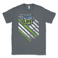 Charcoal Heather donate life Classic Tee - DesignPulse