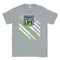Heather Grey donate life Classic Tee - DesignPulse