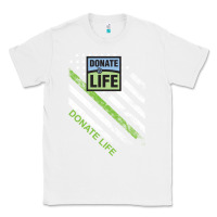 White donate life Classic Tee - DesignPulse