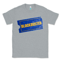 Heather Grey blockbuster Classic Tee - DesignPulse