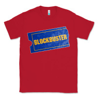 Red blockbuster Classic Tee - DesignPulse