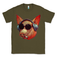 Army Green Blodwyn pig Classic Tee - DesignPulse