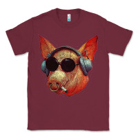 Burgundy Blodwyn pig Classic Tee - DesignPulse