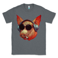 Charcoal Heather Blodwyn pig Classic Tee - DesignPulse